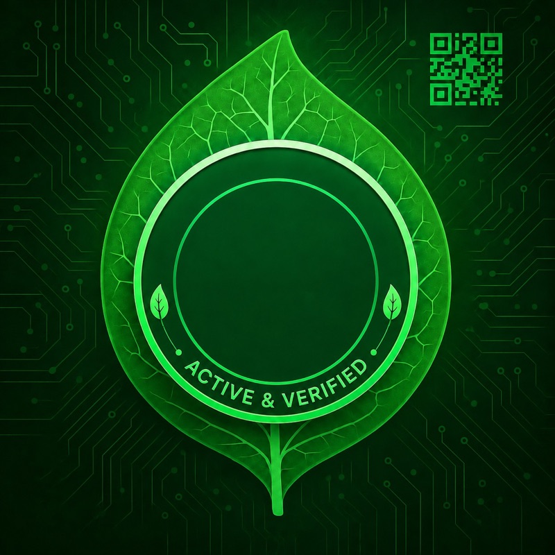 Emerald Leaf Medallion