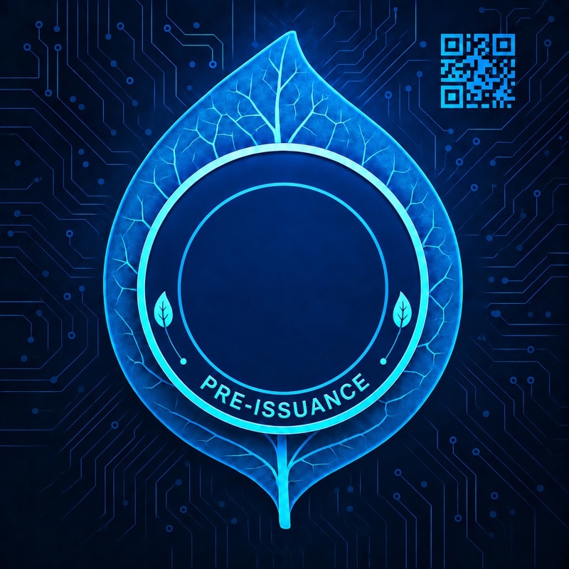 Blue Leaf Medallion