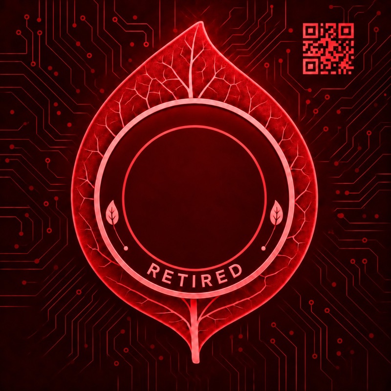 Ruby Leaf Medallion